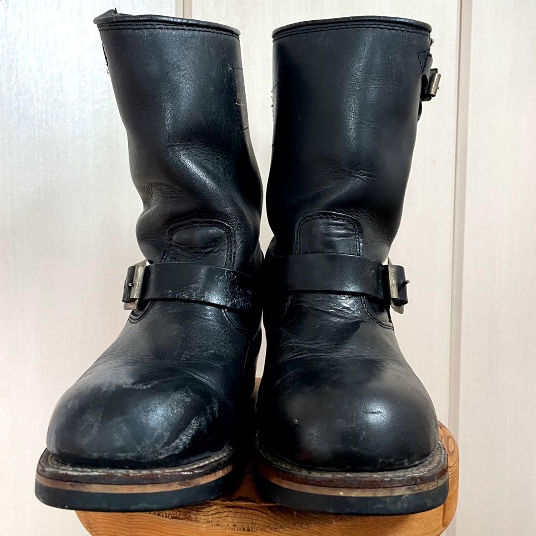希少 廃盤 Hawkins エンジニアブーツ ワークブーツ ブラック レザー