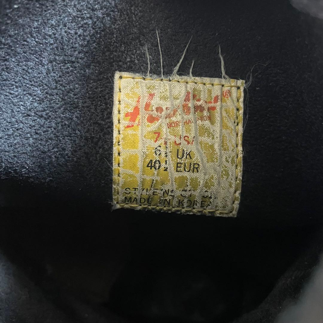 希少 廃盤 Hawkins エンジニアブーツ ワークブーツ ブラック レザー