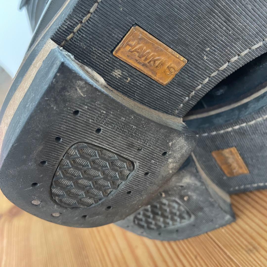 希少 廃盤 Hawkins エンジニアブーツ ワークブーツ ブラック レザー
