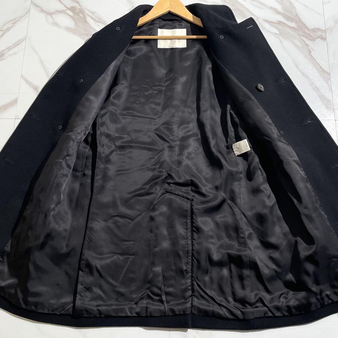 美品 マッキントッシュ 白タグ ダブル ウールコート XL カバー付 【173