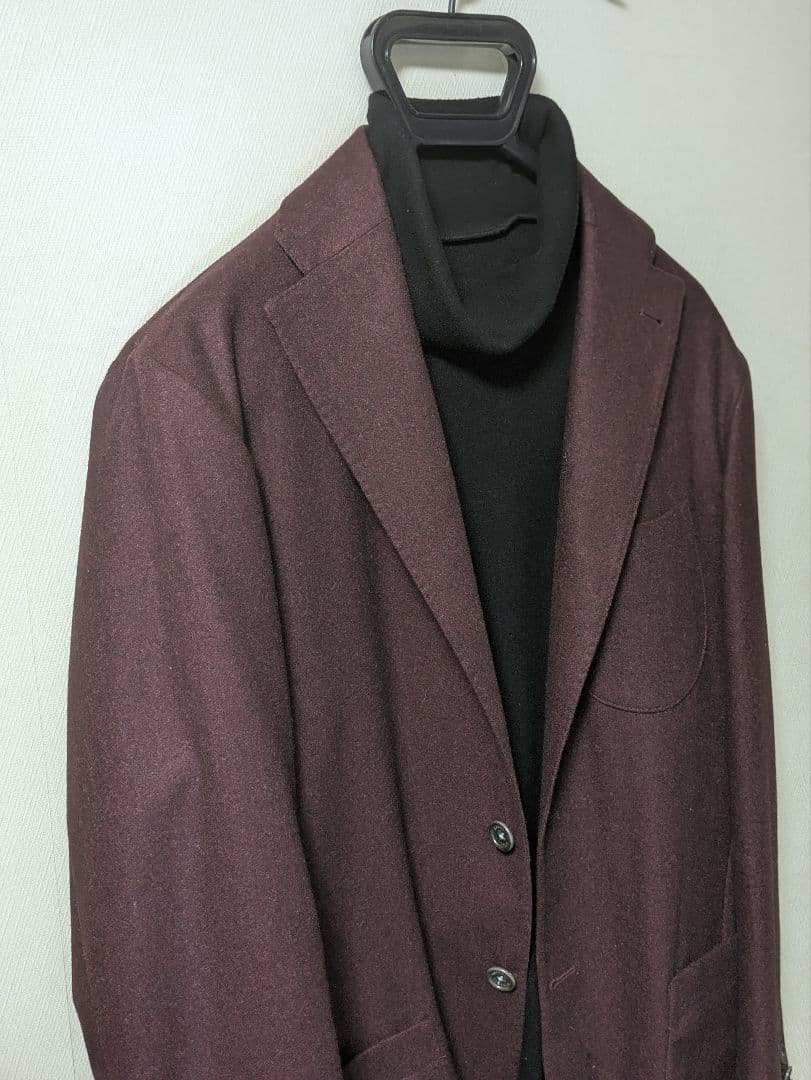 【イタリア製】SACCO ザッコ Napoli カノニコ生地 ジャケット 50