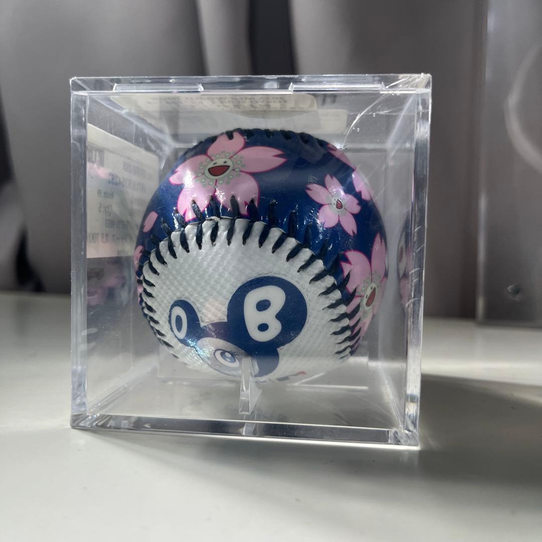 村上隆　ロサンゼルス・ドジャース 記念ボール 桜柄