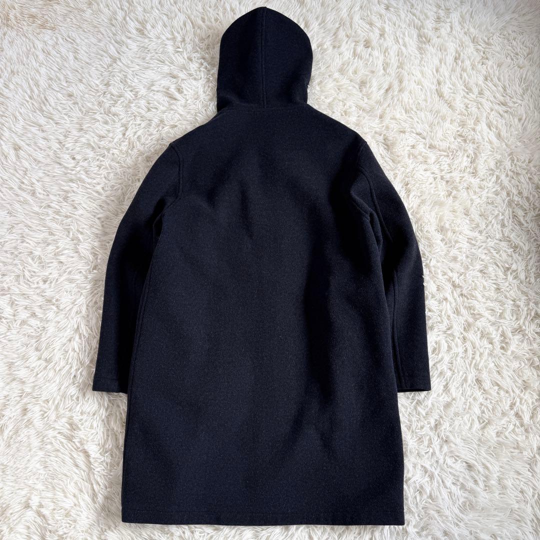 未使用級　カシミヤ　バーバリーロンドン　ロングコート　ノバチェック　ダークグレー