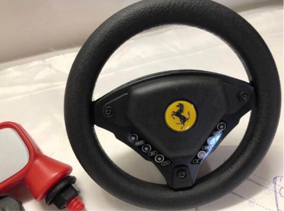 電動乗用 フェラーリ キッズカー レッド 未使用品 美品