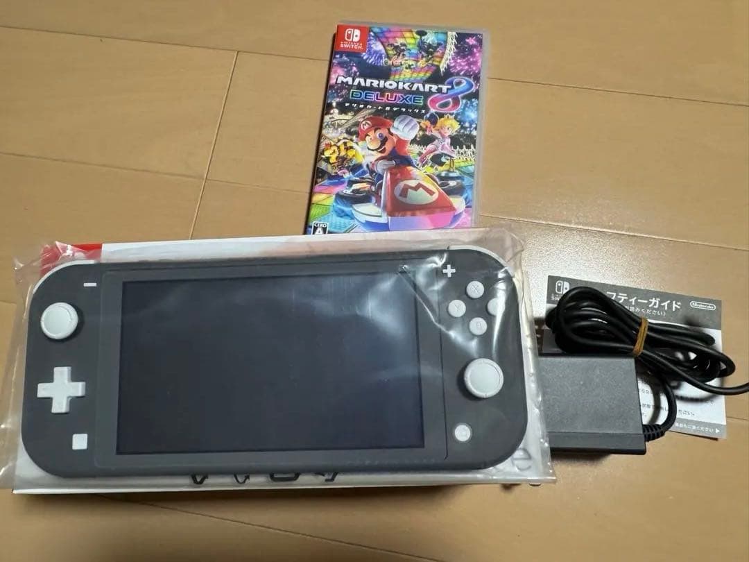 Nintendo Switch Lite グレー + マリオカート8デラックス
