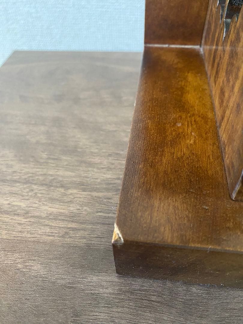 ⭐︎軽井沢彫⭐︎木製 花彫刻⭐︎ブックスタンド⭐︎本立て