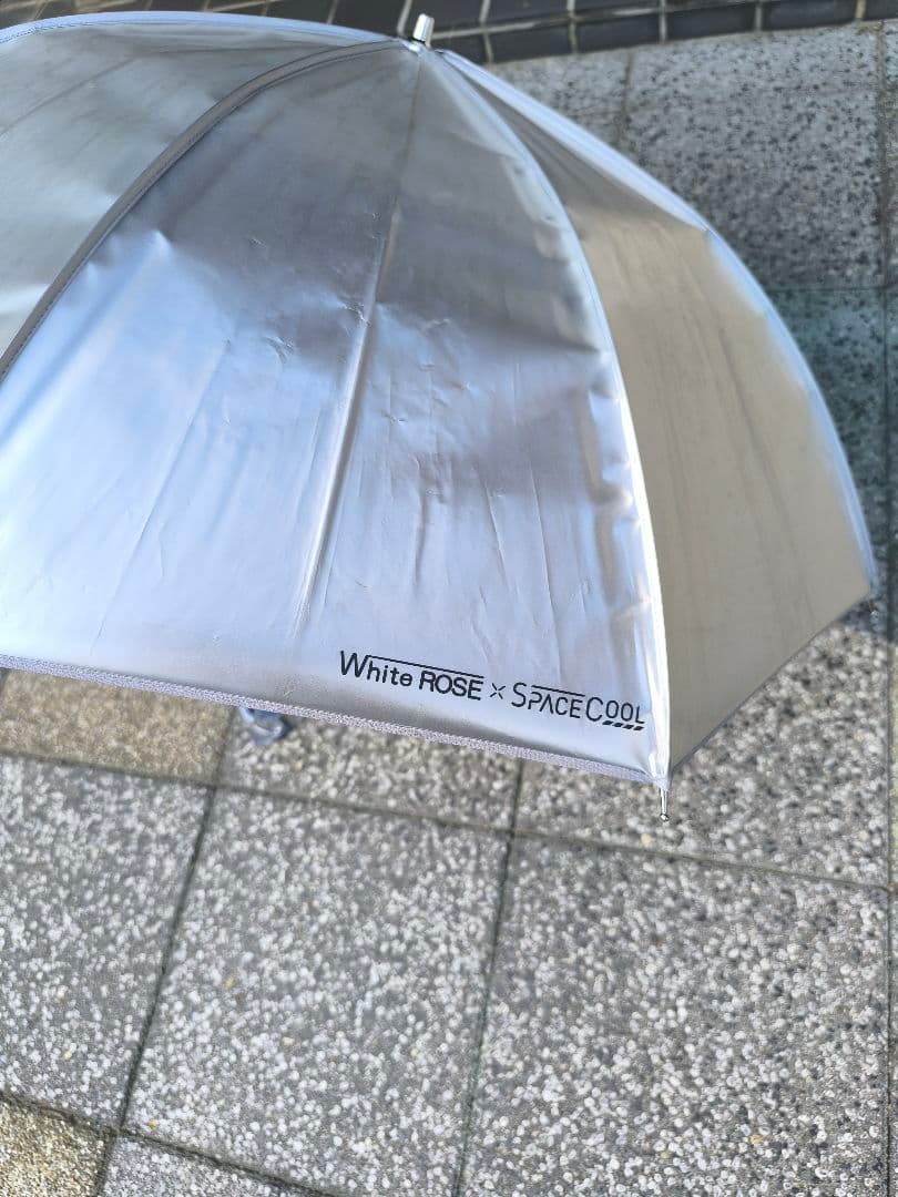 SPACECOOL日傘　熱を宇宙に逃がすスペースクール日傘