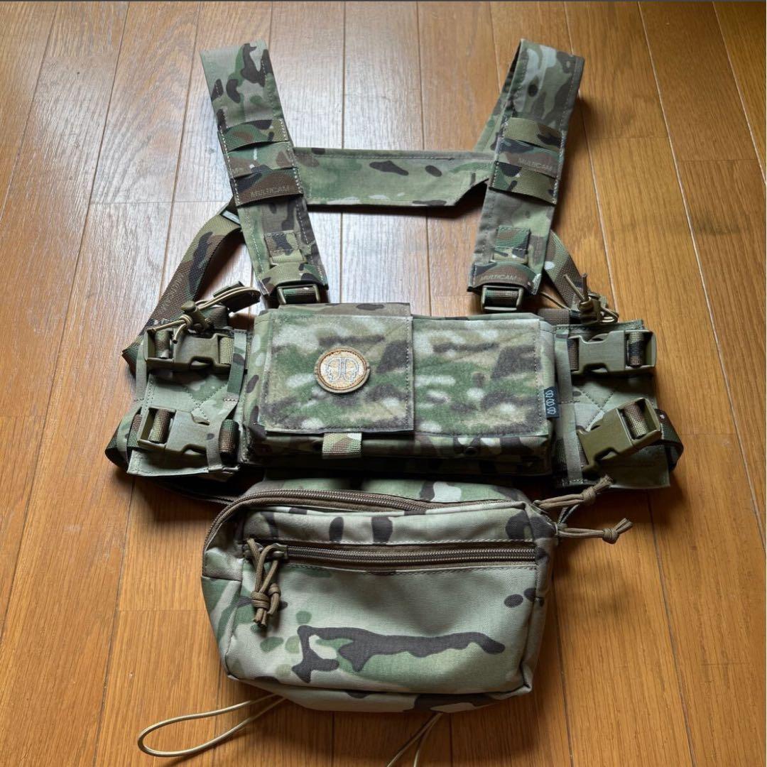 mk4タイプチェストリグ　マルチカム