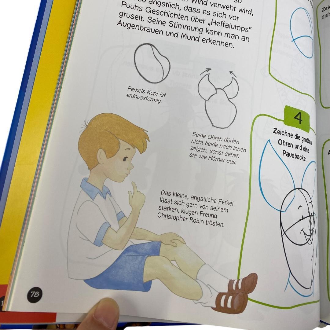 ICH KANN ZEICHNEN ディズニー書き方絵本ドイツ語dd306