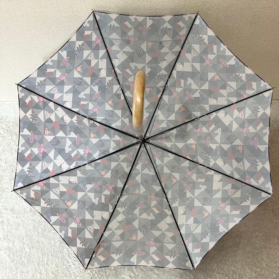 ✨超激レア✨Vivienne Westwood 総柄 長傘 オーブ マルチカラー