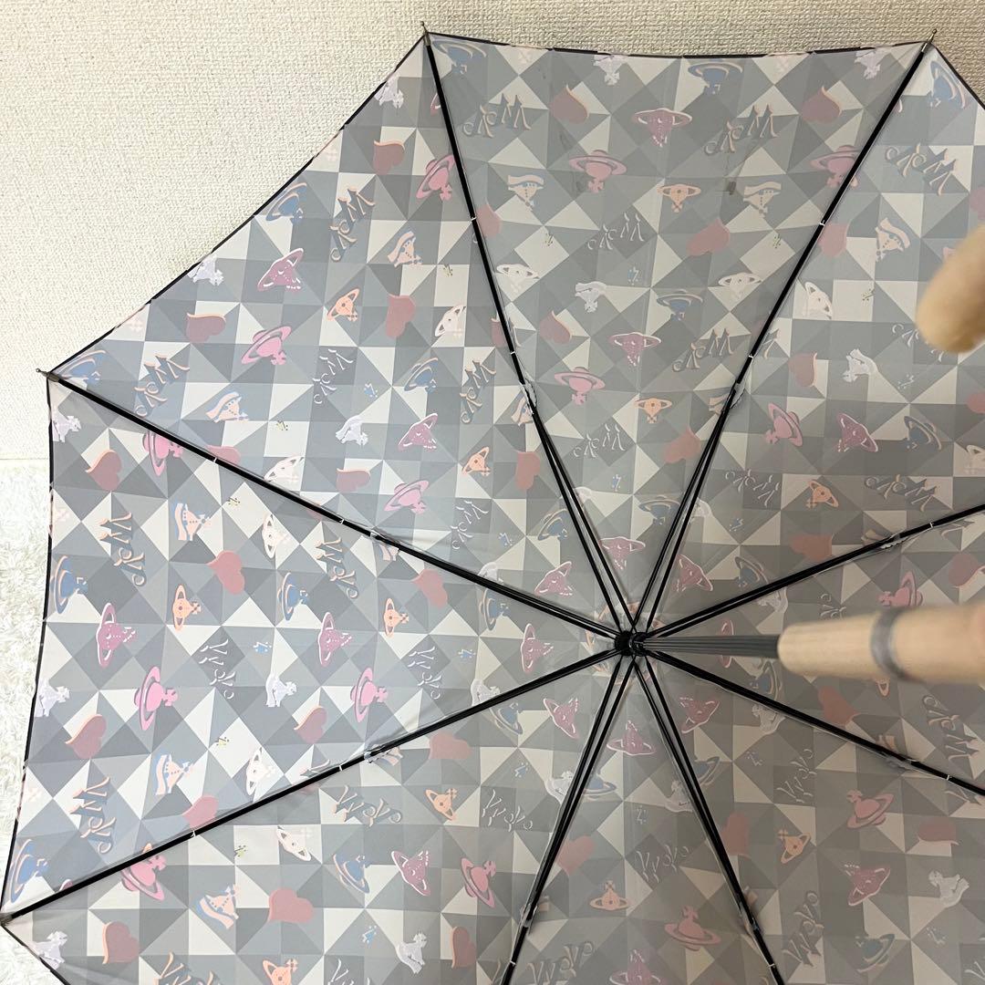 ✨超激レア✨Vivienne Westwood 総柄 長傘 オーブ マルチカラー