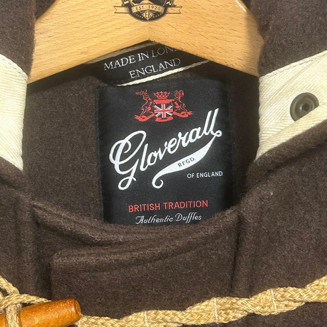 状態良好 MADE IN ENGLAND グローバーオール ダッフルコート