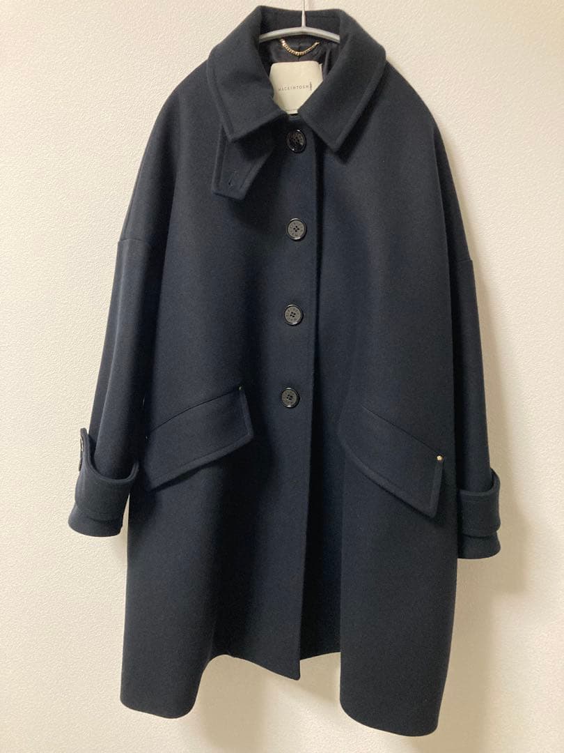 イエナ別注MACKINTOSH HUMBIEネイビーコート サイズ36