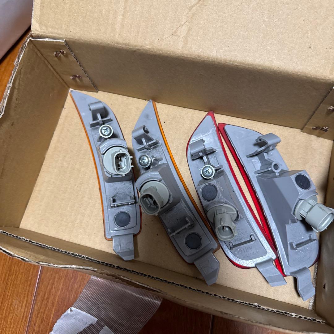 USマツダ　nd ロードスター 用　前後サイドマーカー　オレンジ・赤