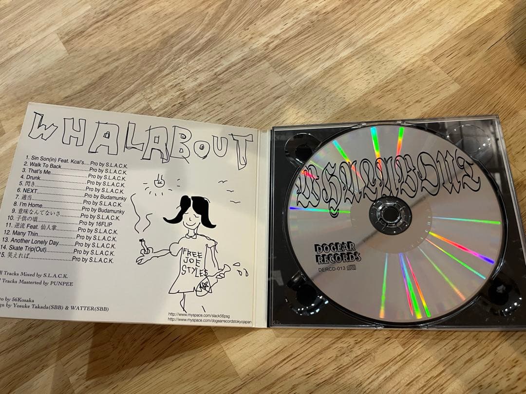 S.L.A.C.K. WHALABOUT? CD slack 5lack レア