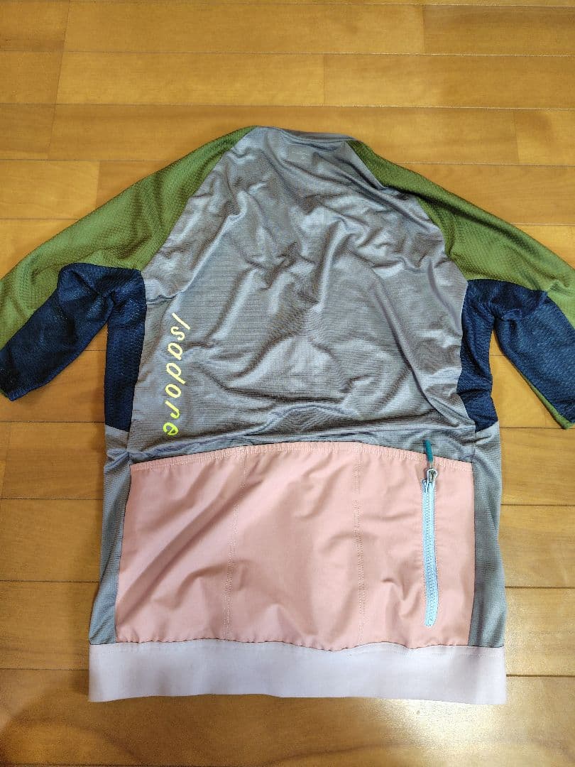 pedalore サイクルジャージ M グレー/グリーン/ネイビー