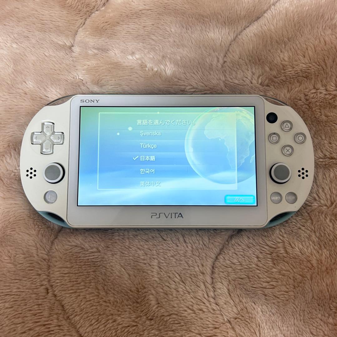 4-007 PSVITA PCH-2000 ライトブルー/ホワイト