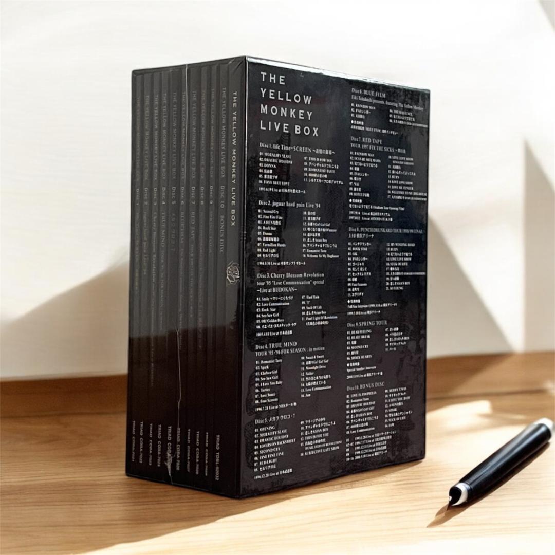 新品未使用THE YELLOW MONKEY LIVE BOX 【初回生産限定】