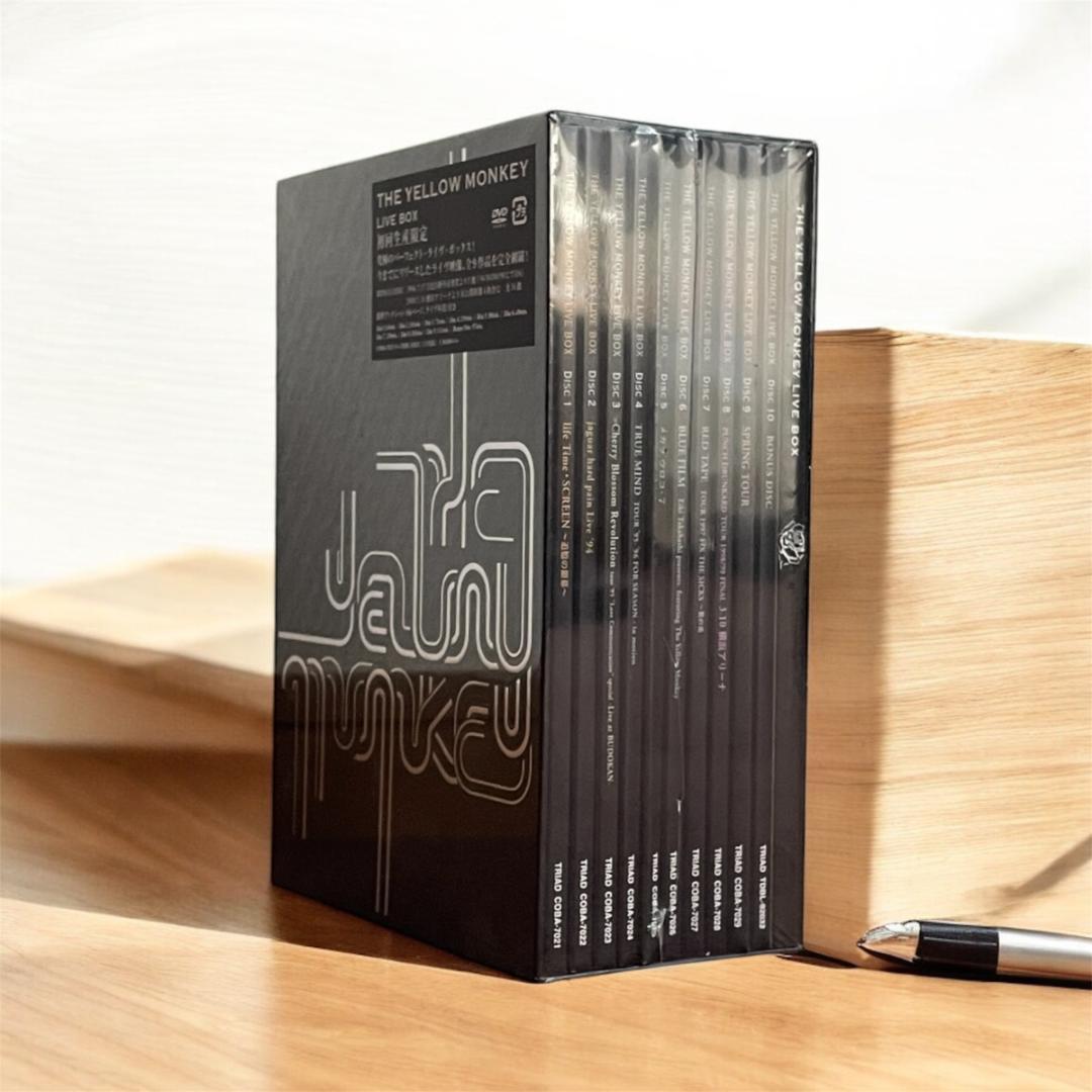 新品未使用THE YELLOW MONKEY LIVE BOX 【初回生産限定】