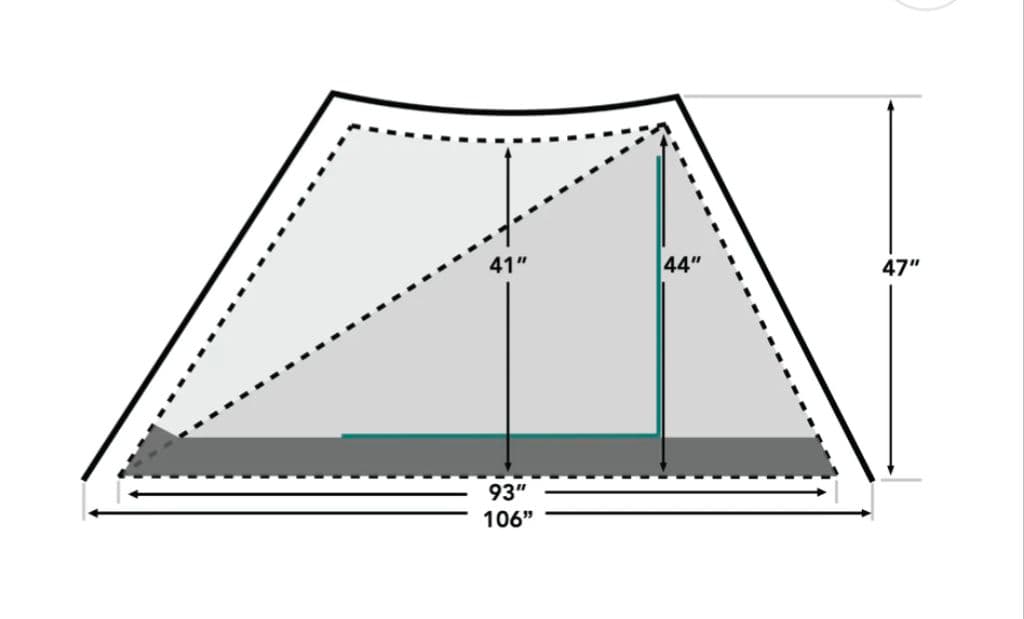 Durston Gear X-Mid 1 テント ダーストン　メッシュインナー付