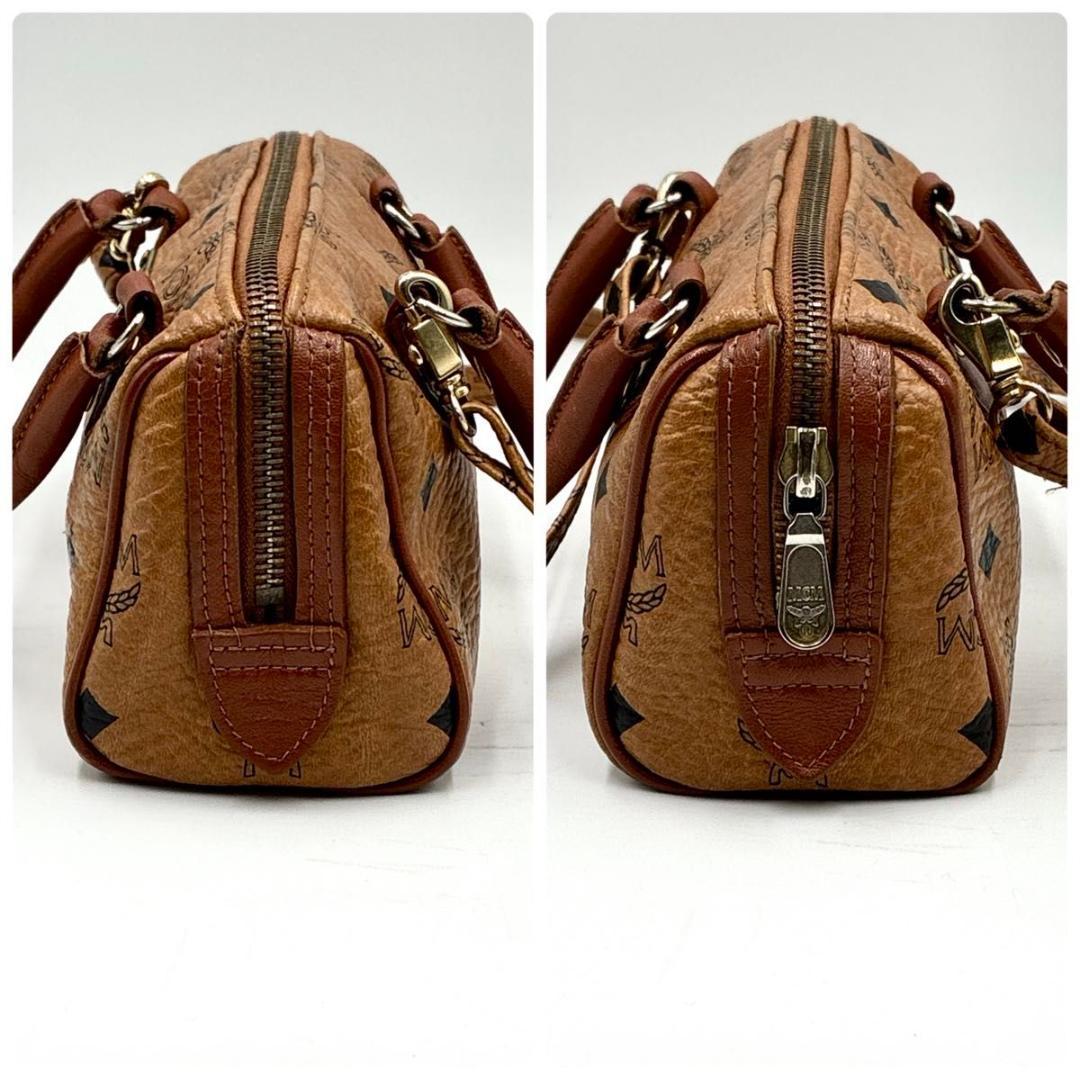 ゆーーー　MCM ミニボストン ショルダーバッグ 2way ヴィセトス