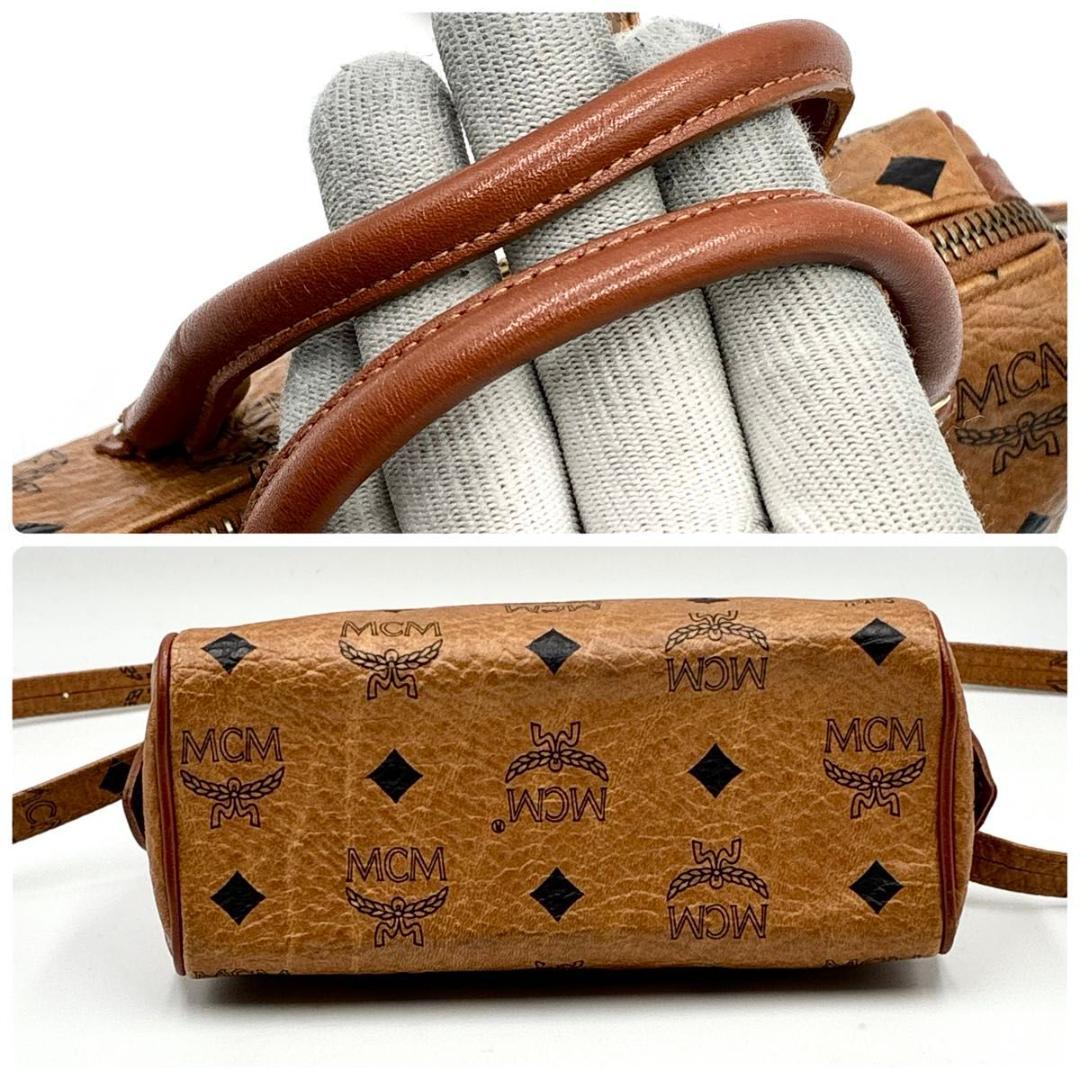 ゆーーー　MCM ミニボストン ショルダーバッグ 2way ヴィセトス