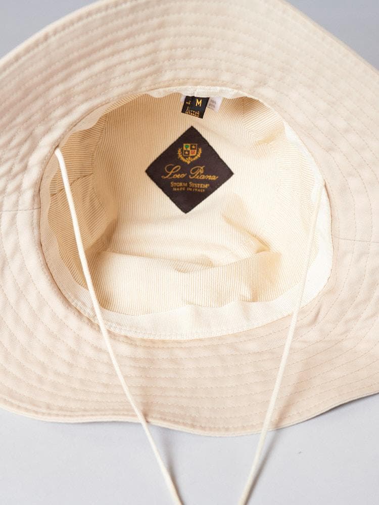 【クリーニング済】LORO PIANA ロロピアーナ ハット ITALY M