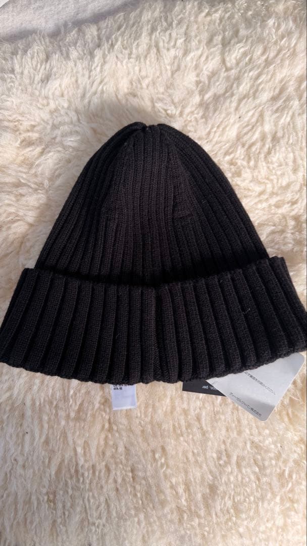 DIESEL ブラック ニット帽 ビーニー 未使用品