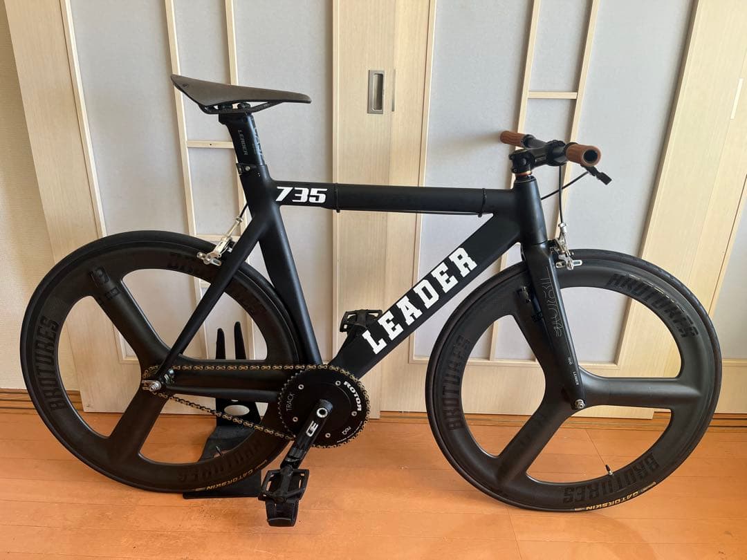 LEADER BIKE リーダーバイク735 ピスト Lサイズ