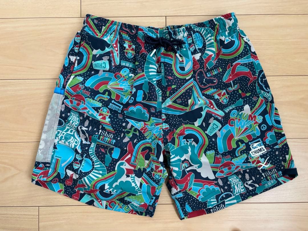 CWX CHUMS コラボ　ポケット付きショートパンツ2色セット