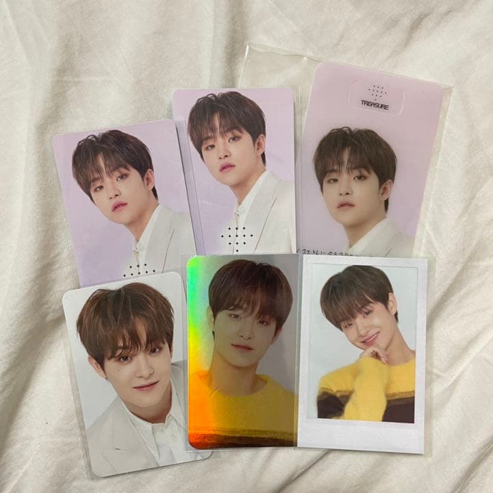 treasure ジフン トレカ しおり セット コンプ