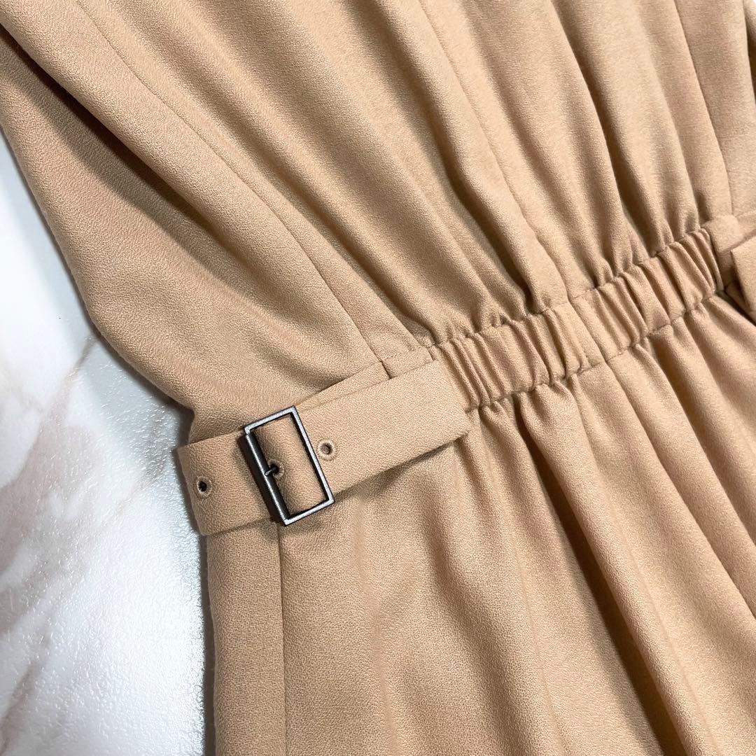 新品タグ付✨ルフィル オールインワン コンビネゾン ワイド ベージュS