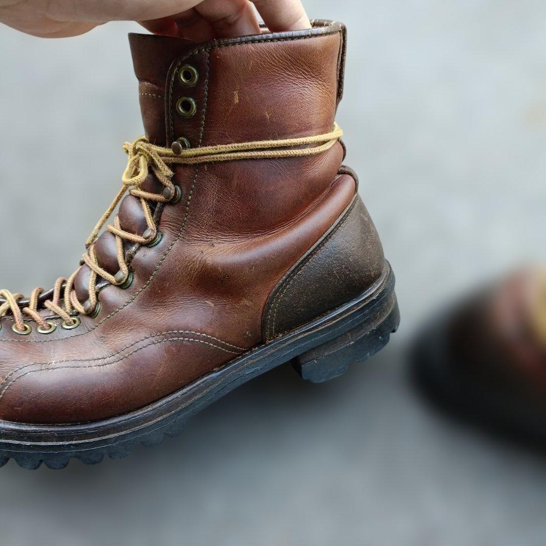 ワークブーツ　モンキーブーツ　ウッズマン