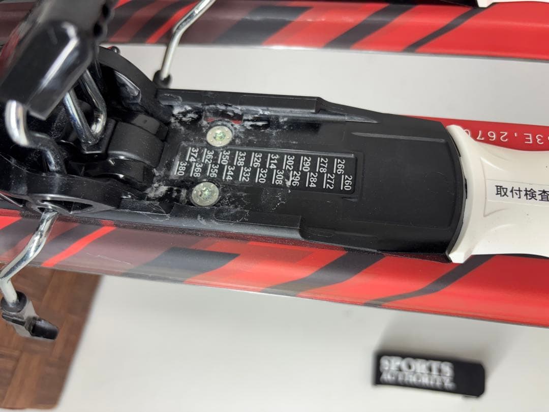 スワロー TEDSUN ONE ADVANCE 163cmスキー板 Look