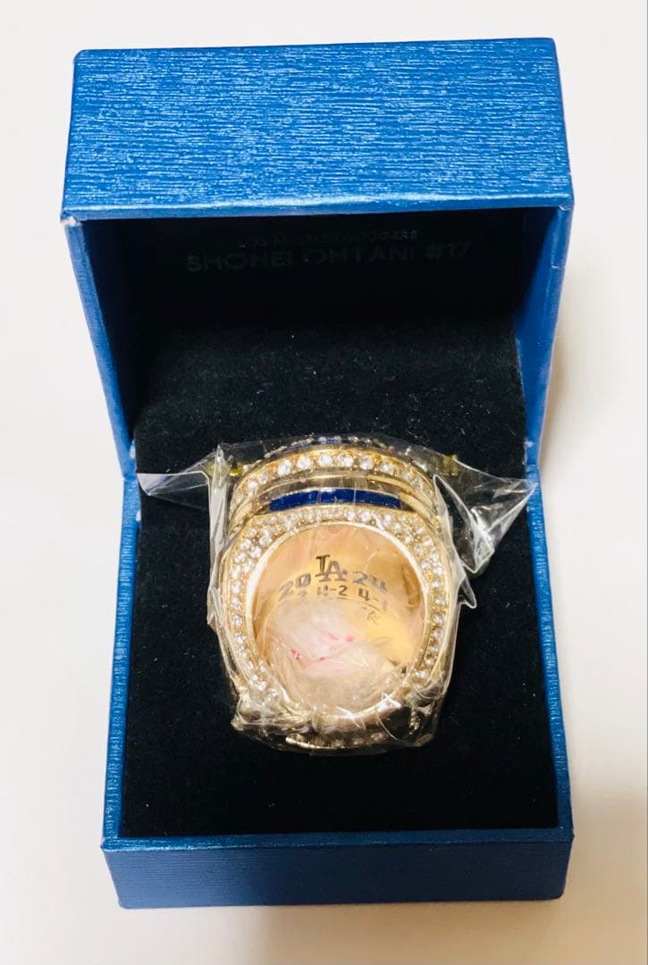 非売品 大谷翔平 MLB 2024 チャンピオンドリング ケ－ス付