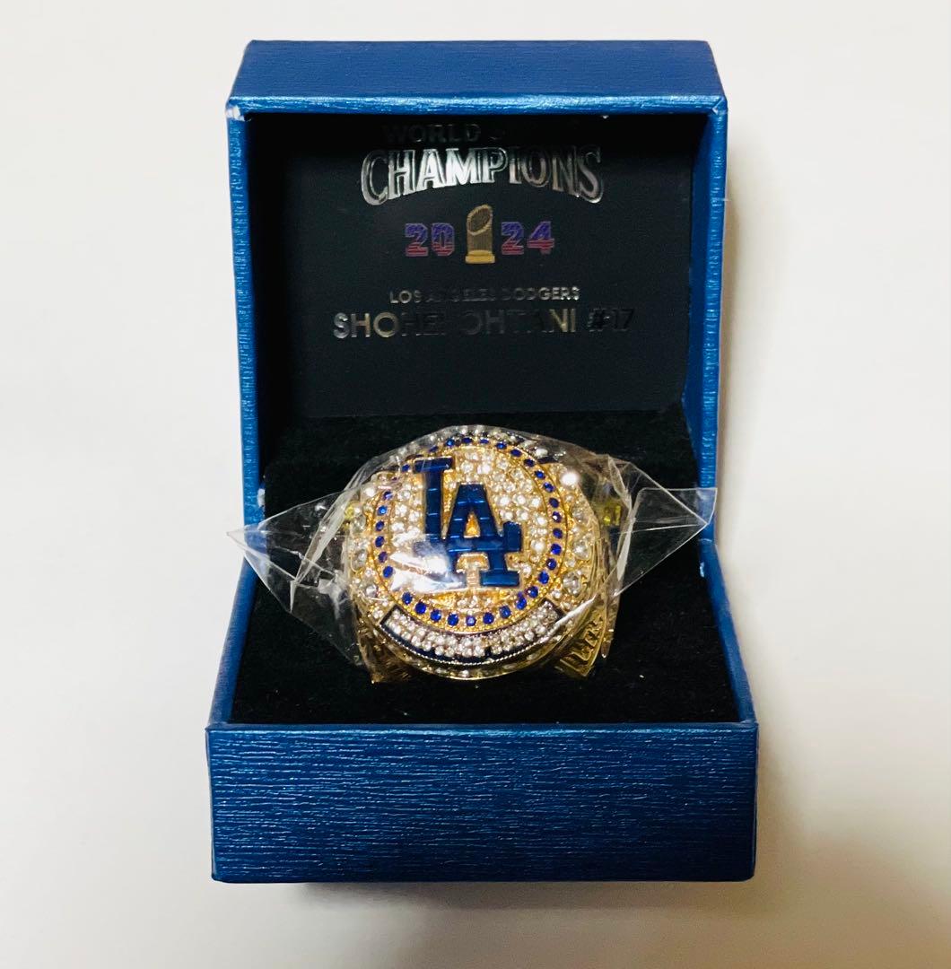 非売品 大谷翔平 MLB 2024 チャンピオンドリング ケ－ス付