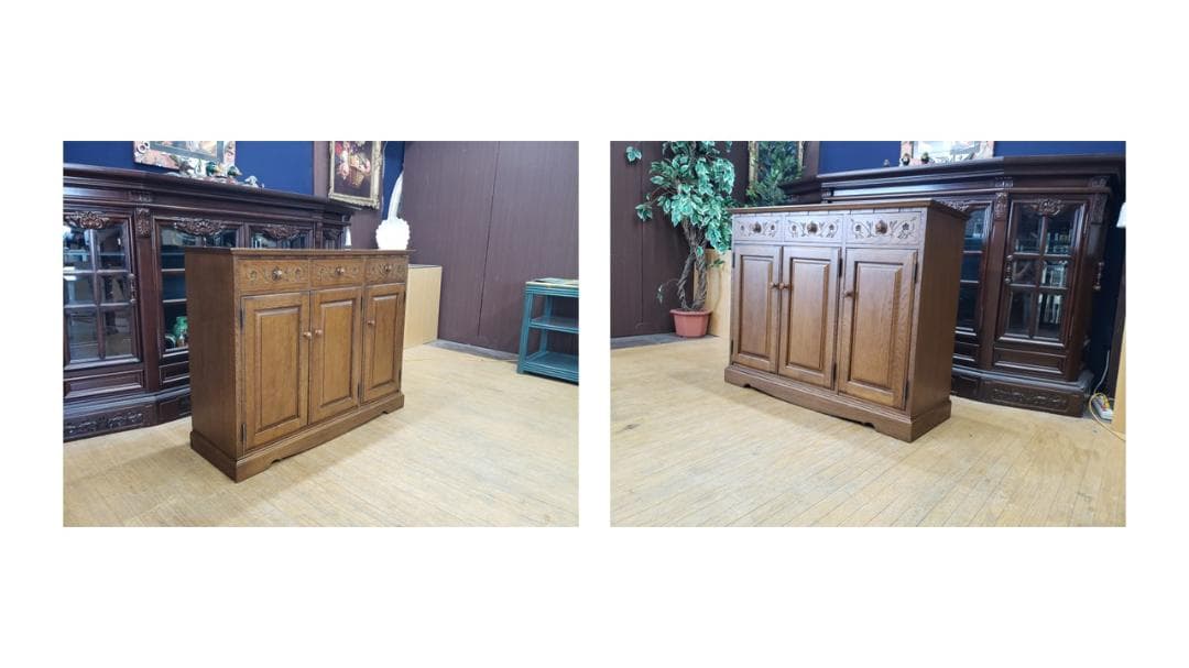 mamof3sons　美品　葉山クラシック サイドボード