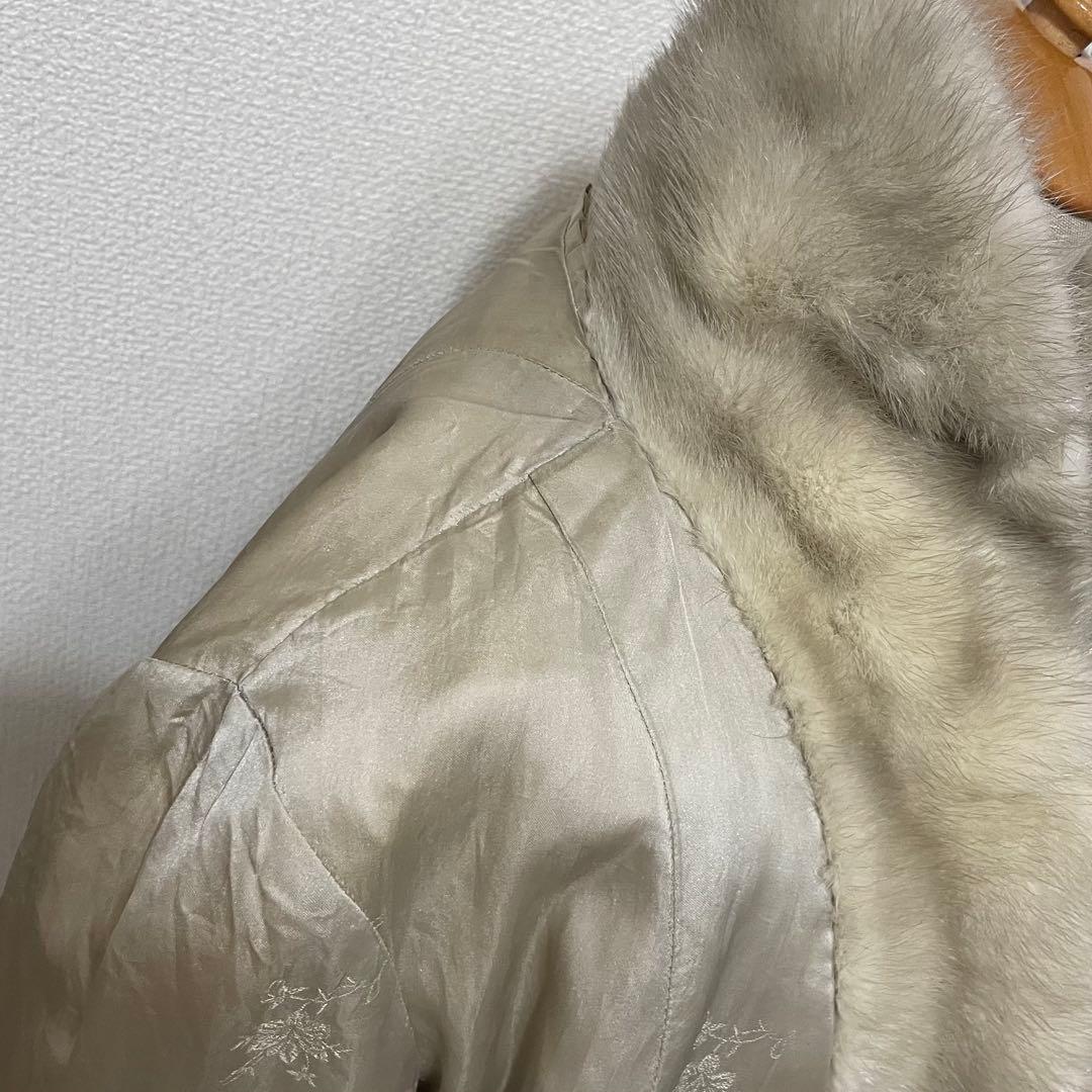 ミンク毛皮　ファーコート　Ｌサイズ　11号