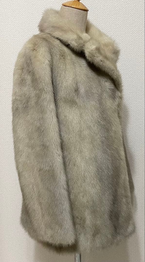 ミンク毛皮　ファーコート　Ｌサイズ　11号
