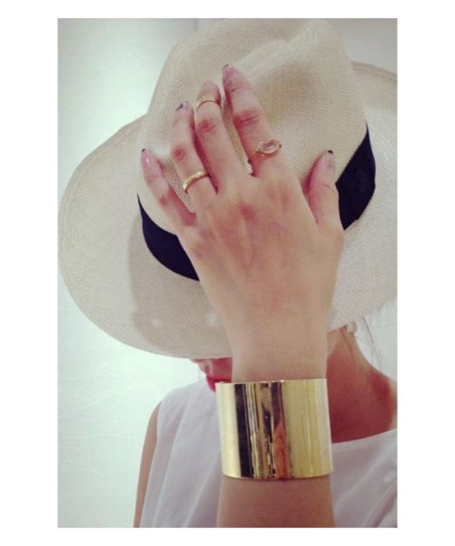 JANIS SAVITT 18KGP バングル ドゥーズィエムクラス取扱い