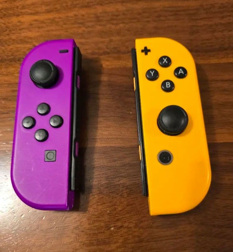 Nintendo Switch 本体 紫/オレンジジャンク品