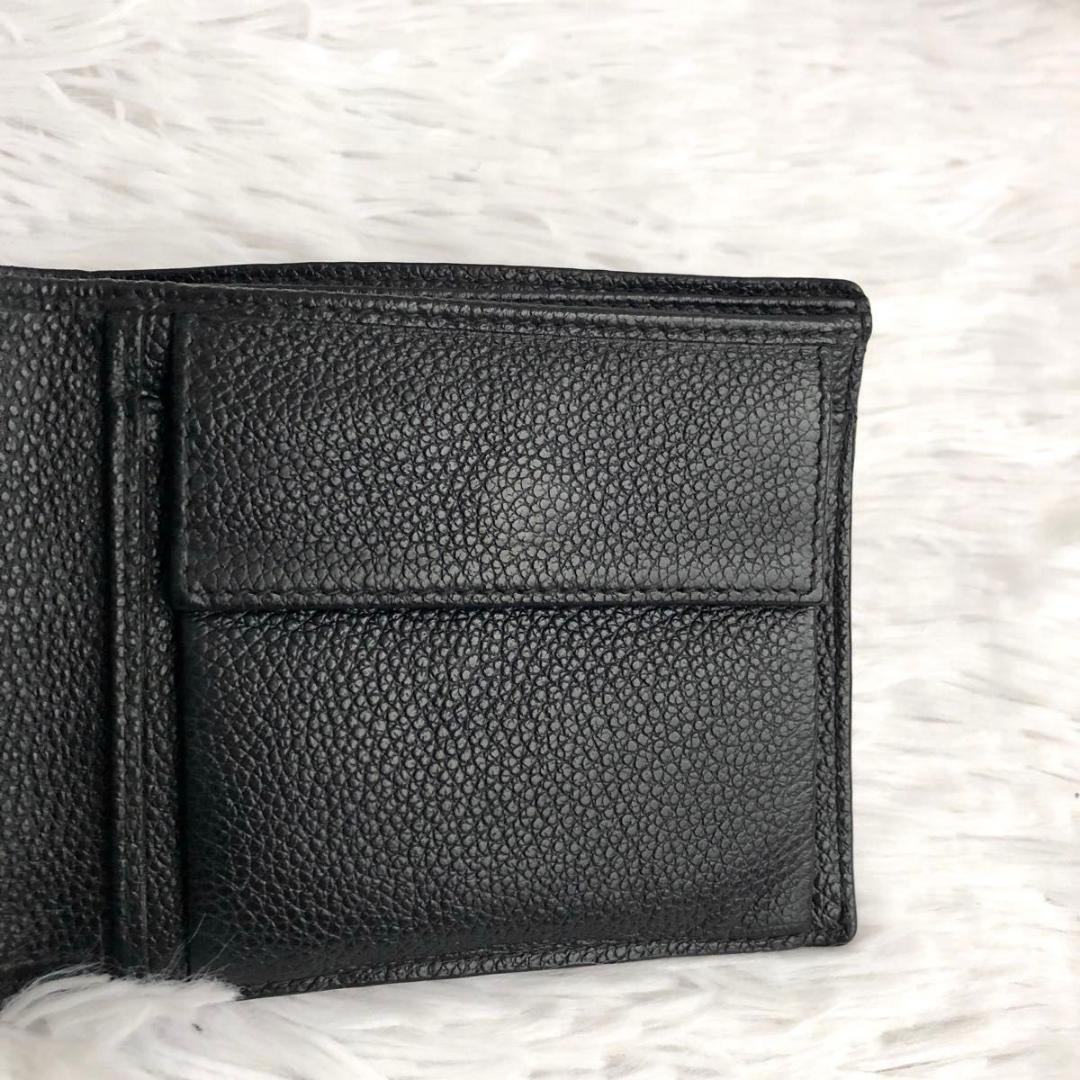 財布 メンズ ブランド PRADA プラダ 二つ折り サフィアーノ レザー 三角