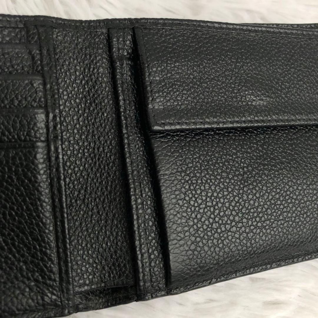 財布 メンズ ブランド PRADA プラダ 二つ折り サフィアーノ レザー 三角