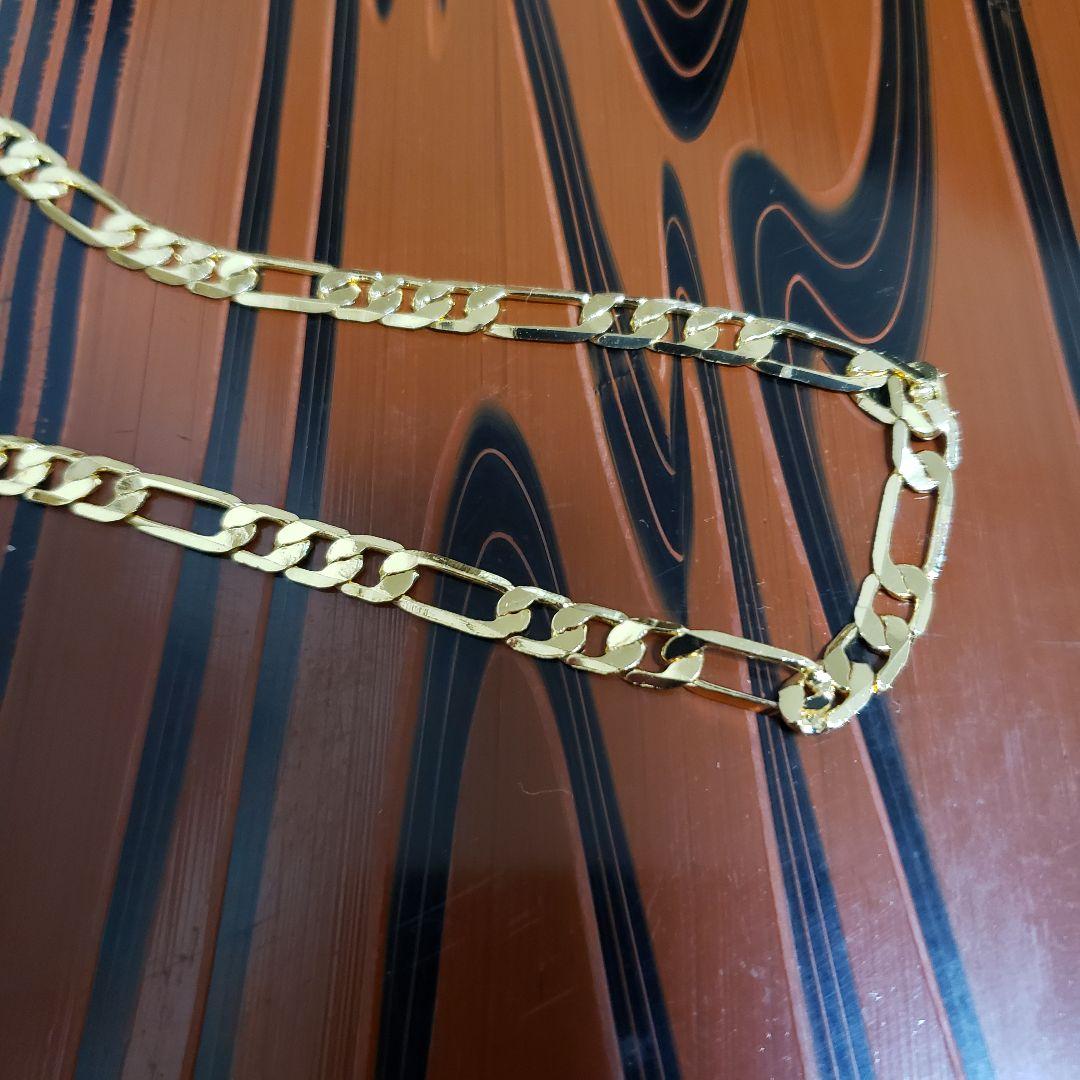 750Italy刻印あり ゴールドカラー ネックレス 12.8g　実家整理品