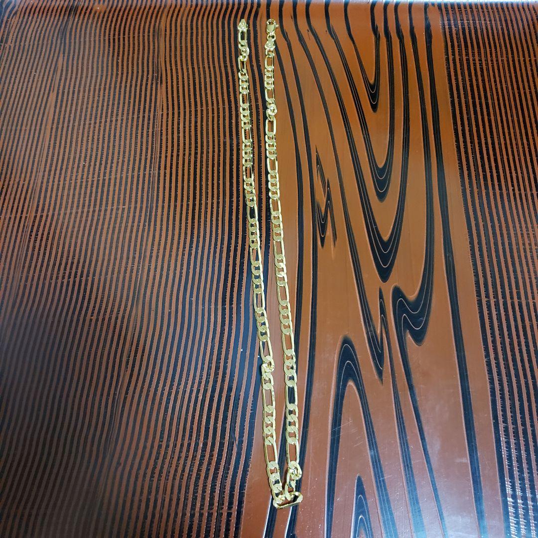 750Italy刻印あり ゴールドカラー ネックレス 12.8g　実家整理品