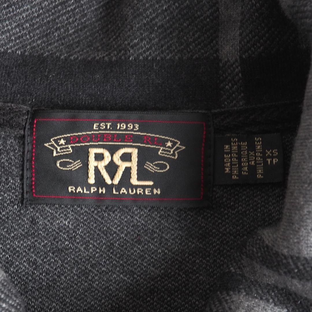 RRL　ダブルアールエル　カバーオール　チェック柄　チャコールグレー　美品