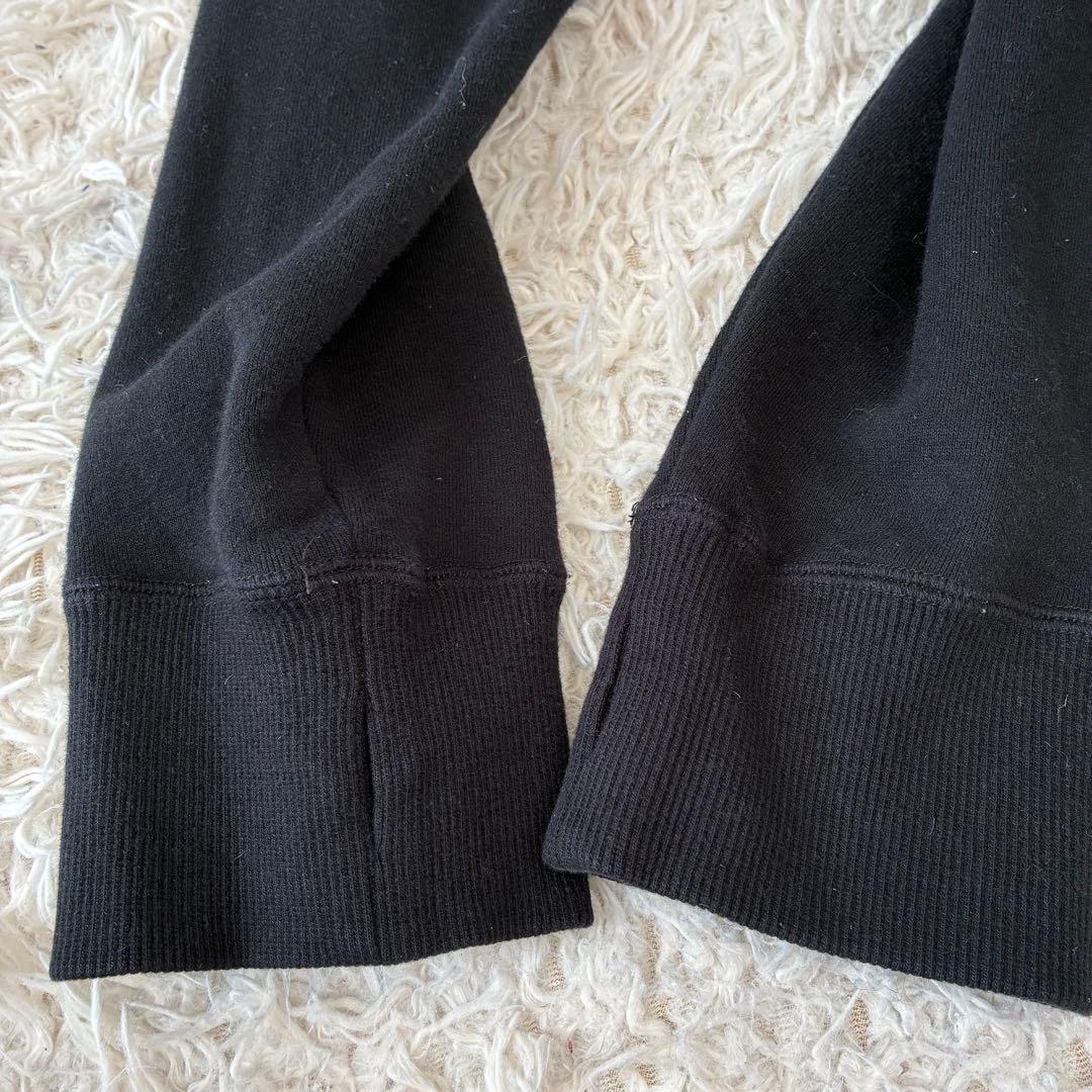 ヴィヴィアンウエストウッド ハーフジップスウェット チュニック ヒョウ柄 黒