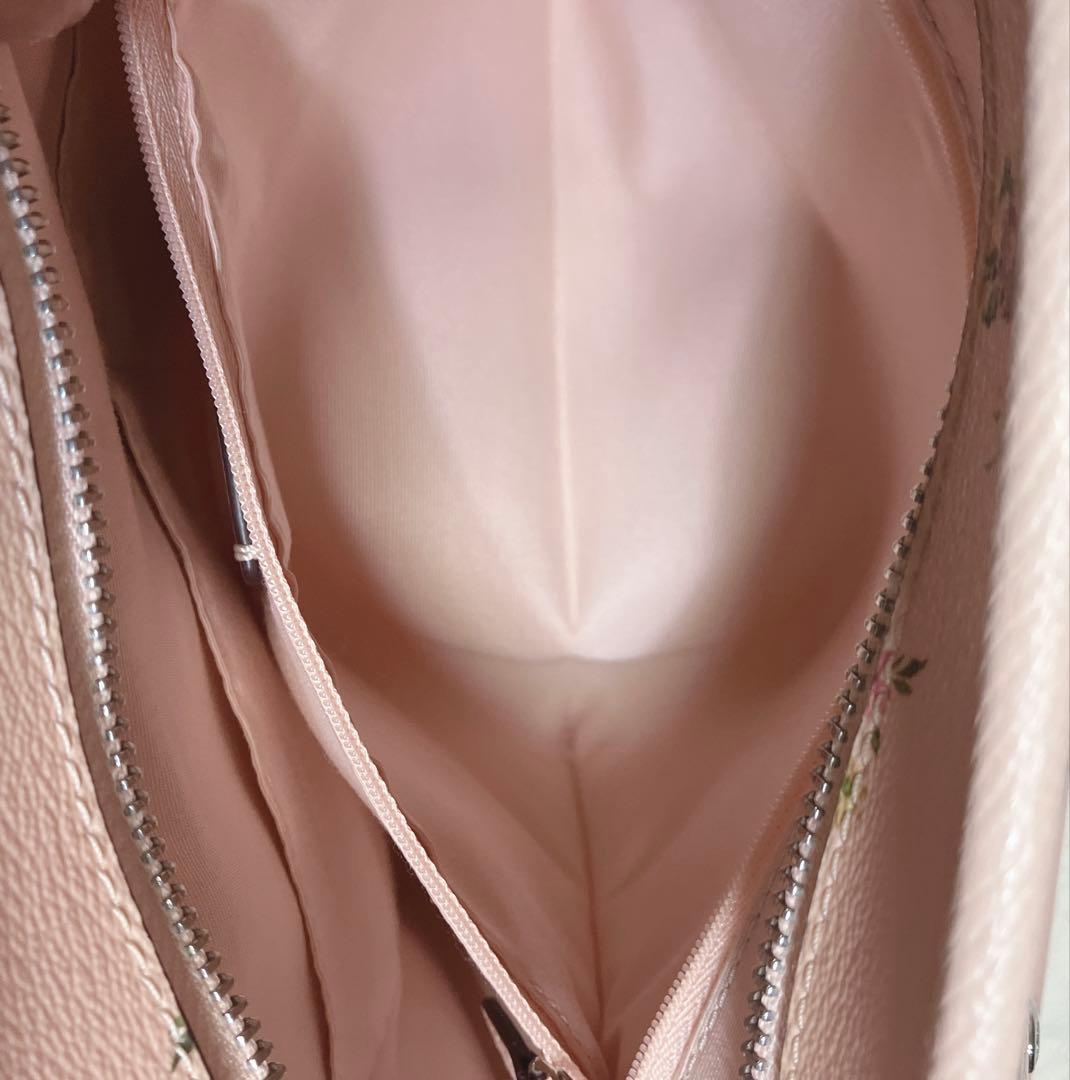 【即日発送】COACH コーチ トートバッグ 花柄 ピンク シティトート