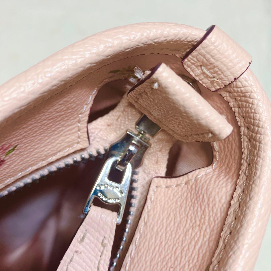 【即日発送】COACH コーチ トートバッグ 花柄 ピンク シティトート