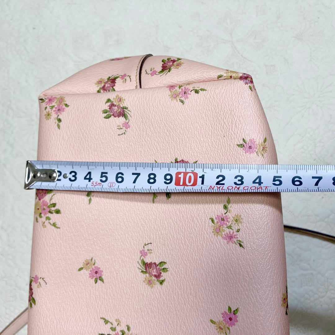 【即日発送】COACH コーチ トートバッグ 花柄 ピンク シティトート